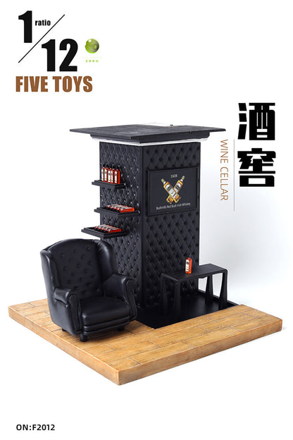 FIVETOYS 1/12 F2012 와인바 카페 장면 디오라마