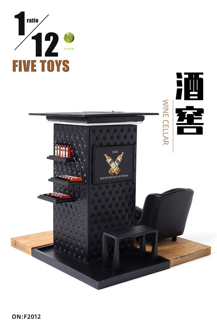 FIVETOYS 1/12 F2012 와인바 카페 장면 디오라마