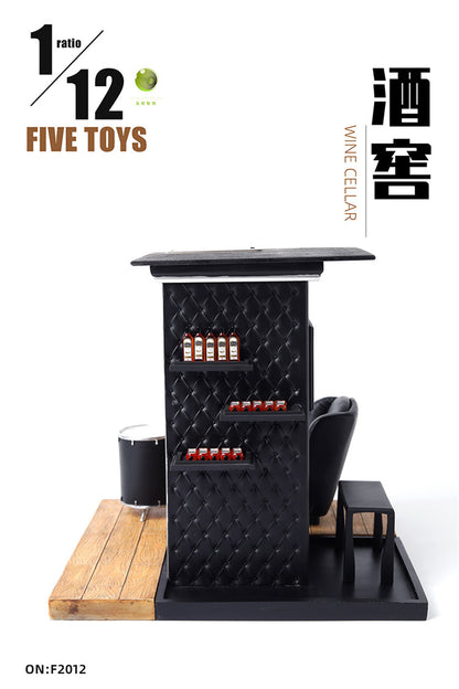 FIVETOYS 1/12 F2012 와인바 카페 장면 디오라마