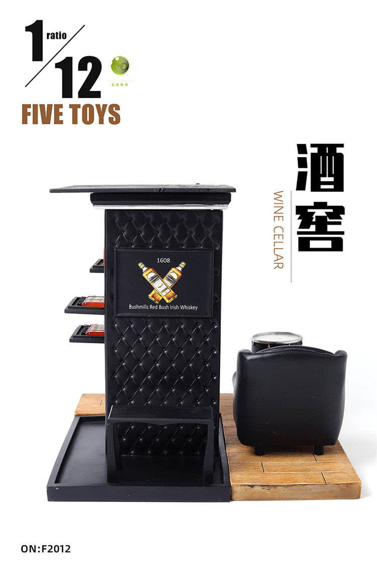 FIVETOYS 1/12 F2012 와인바 카페 장면 디오라마