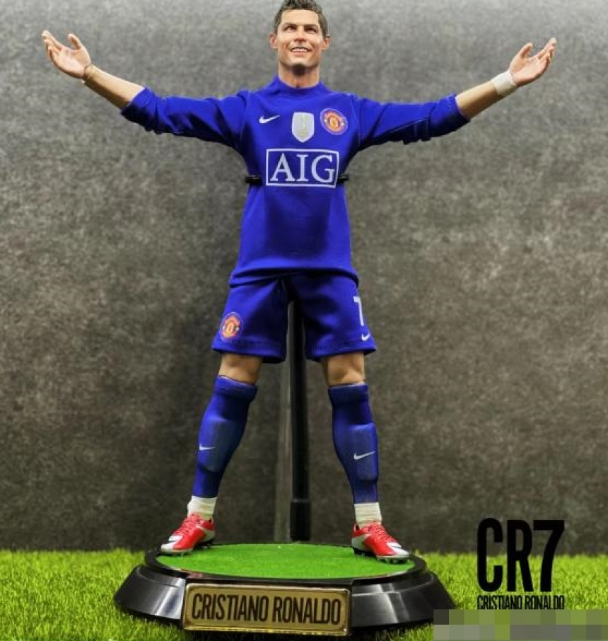 CR7 스튜디오 맨유 맨체스터 유나이티드 써드긴팔 1/6 호날두 축구피규어