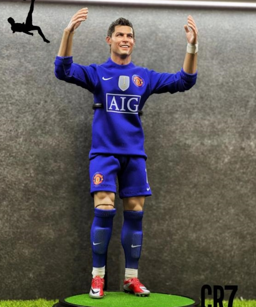 CR7 스튜디오 맨유 맨체스터 유나이티드 써드긴팔 1/6 호날두 축구피규어