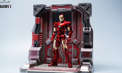 PWTOYS 1/12 메카니컬 hatch door 해치도어 PW2018 스탠드 플랫폼