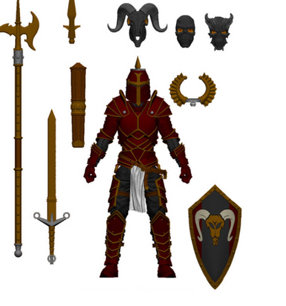 BOSS FIGHT STUDIO HACKS 1/18 장군 레드나이트 피규어