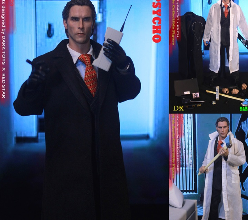 DARK TOYS DTM003 아메리칸 싸이코 1/6 크리스찬 베일 패트릭 베이트만