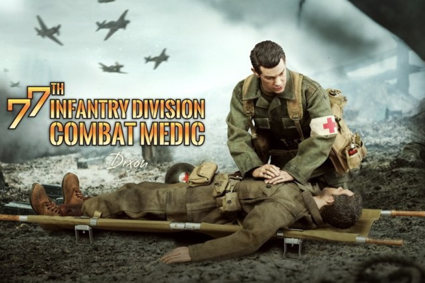 DID 디드 A80126 US 77보병 1/6 메딕 딕슨 의무병 밀리터리 피규어