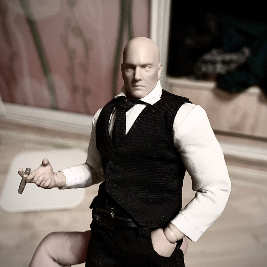 VTOYS GWTOYS 바디 호환 코디 1/12 정장 수트 피규어 의상 커스텀 루즈