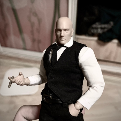 VTOYS GWTOYS 바디 호환 코디 1/12 정장 수트 피규어 의상 커스텀 루즈