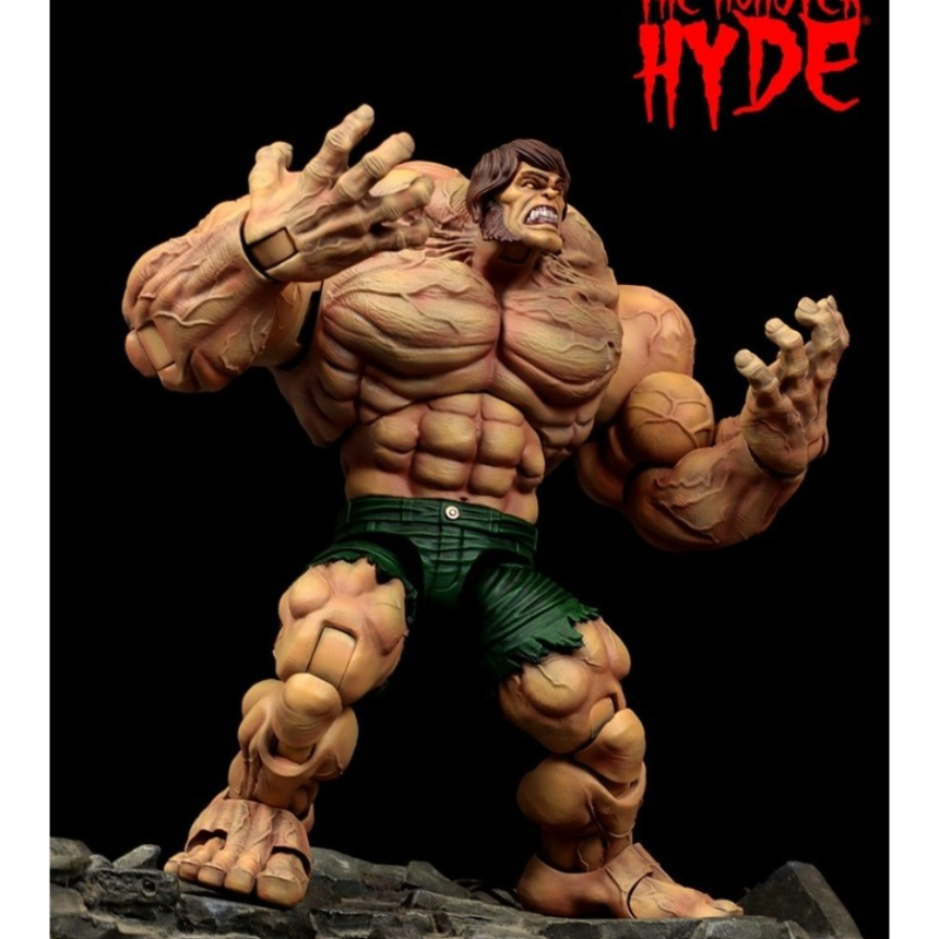 지킬박사 MONSTER HYDE 몬스터 하이드 1/12 헐크 형님 액션피규어