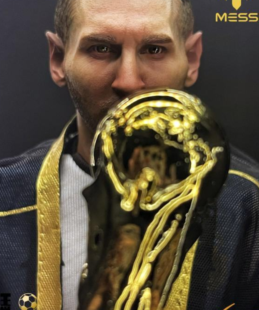 CR7 스튜디오 아르헨티나 국대 리오넬 메시 1/6 축구피규어