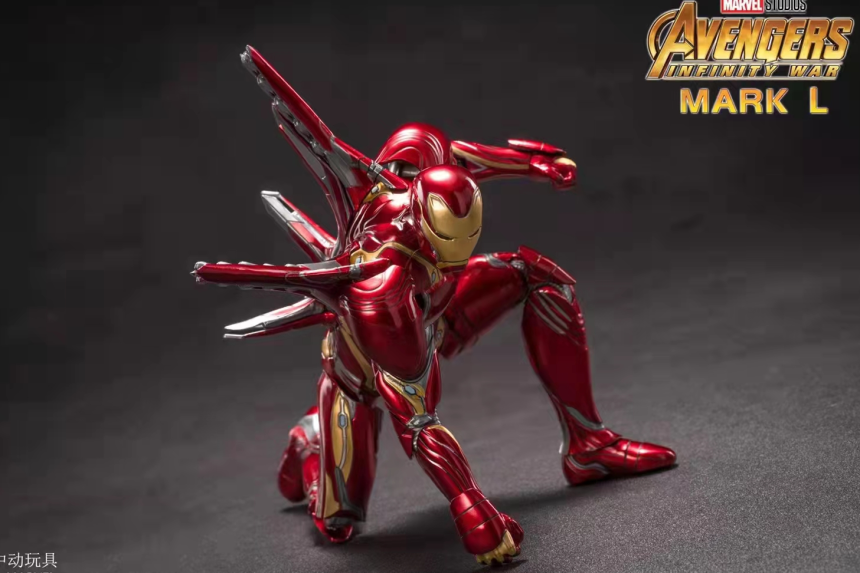 Iron Man 스튜디오 아이언맨 토니스타크 디럭스 MK50 액션피규어