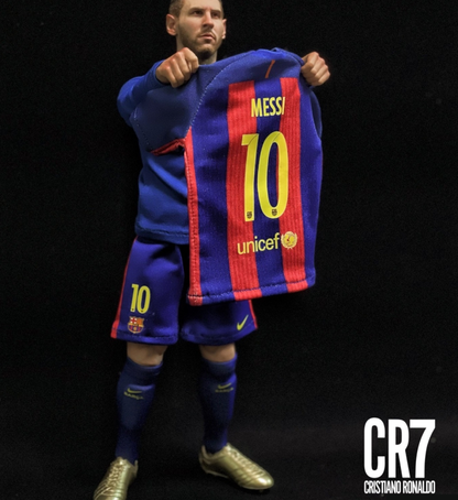 CR7 스튜디오 FC 바르셀로나 1/6 리오넬 메시 유니폼 세레머니 축구피규어