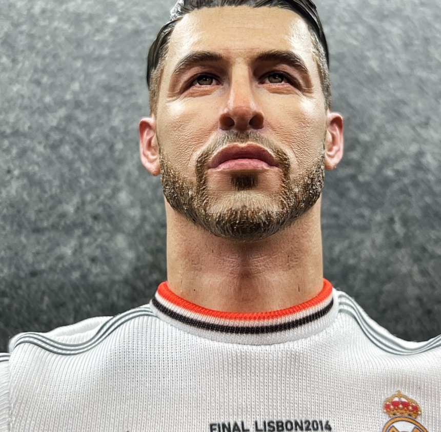 CR7 스튜디오 레알 마드리드 세르히오 라모스 1/6 스포츠 액션피규어