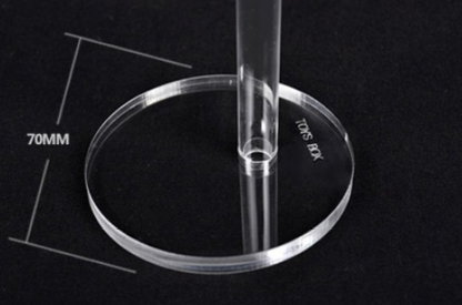 토이즈박스 1/6 인형 거치대 피규어 스탠드 투명 버전