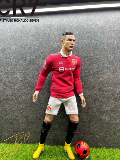 CR7 스튜디오 맨체스터 유나이티드 1/6 크리스티아누 호날두 축구 스포츠 피규어