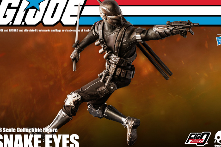 쓰리제로 Threezero 지아이조 G.I. Joe 1/6 스네이크 아이즈 액션피규어