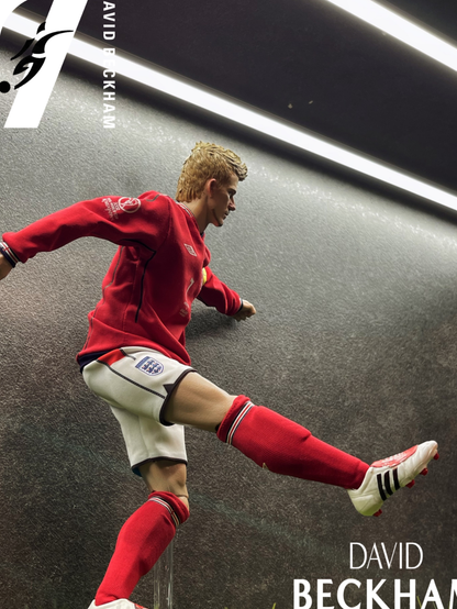 CR7 스튜디오 잉글랜드 닭벼슬 모히칸 윙어 1/6 데이비드 베컴 축구 피규어