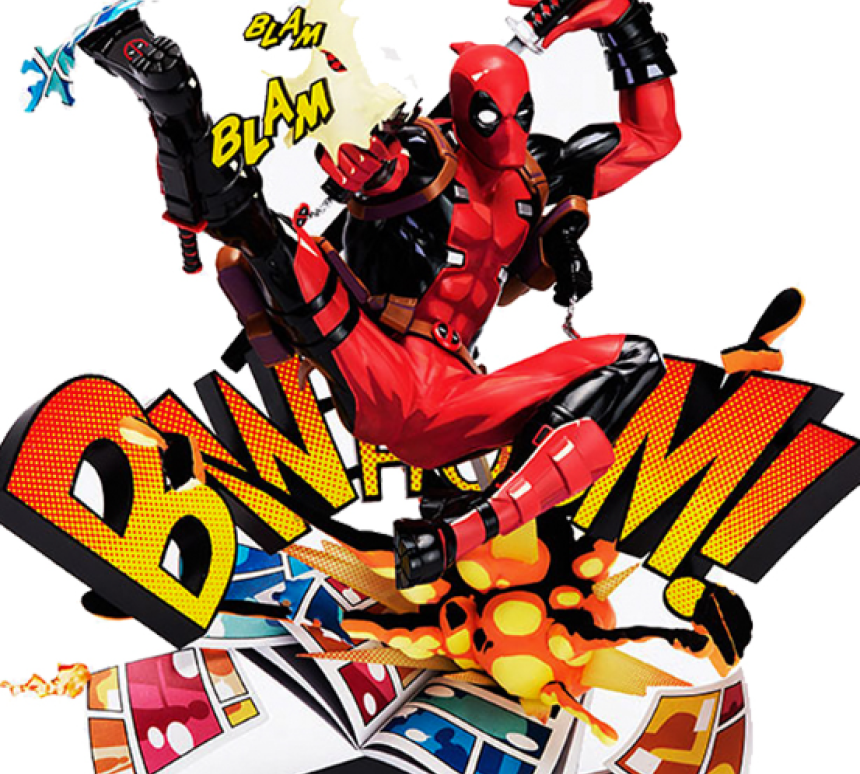 DC 마블 데드풀 피규어