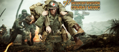 DID 디드 미 77 보병사단 위생병 딕슨 1/6 액션피규어