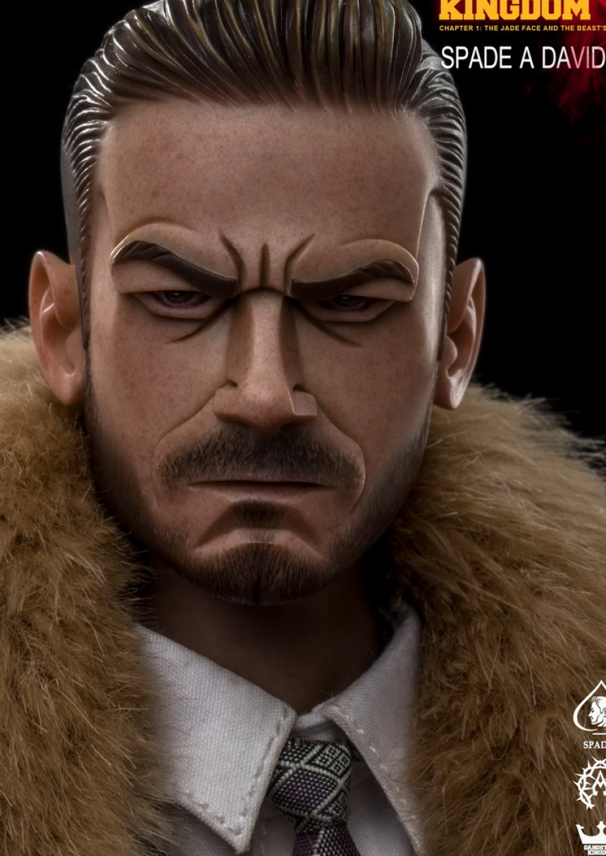 DAMTOYS 댐토이즈 갱스터 킹덤 스페이드A 에이스 데이비드 베컴 느와르 액션피규어
