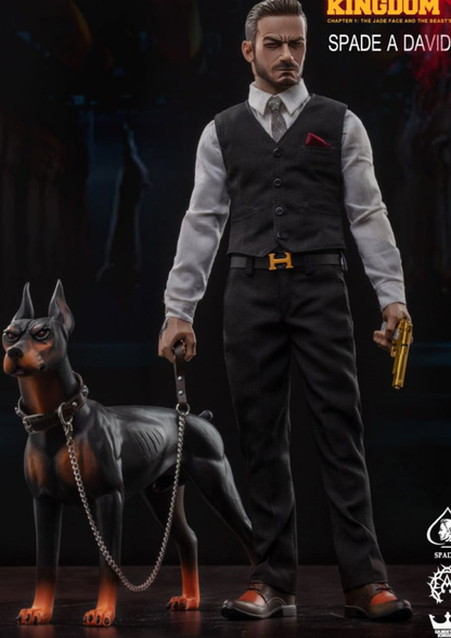 DAMTOYS 댐토이즈 갱스터 킹덤 스페이드A 에이스 데이비드 베컴 느와르 액션피규어