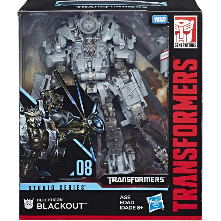 트랜스포머 스튜디오 시리즈 08 리더 블랙아웃 Transformers Studio Series 08 Leader Blackout