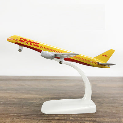 DHL 757 항공 보잉757 비행기 여객기 모형 합금 점보제트 비행기 다이캐스트