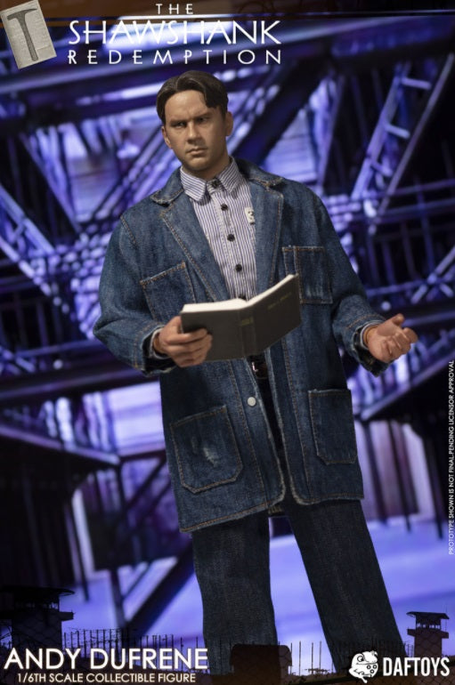 DAFTOYS 1/6 명작 쇼생크 탈출 앤디 듀프레인 헤드 의상 피규어 루즈