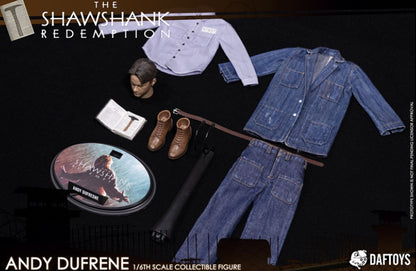 DAFTOYS 1/6 명작 쇼생크 탈출 앤디 듀프레인 헤드 의상 피규어 루즈