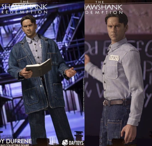 DAFTOYS 1/6 명작 쇼생크 탈출 앤디 듀프레인 헤드 의상 피규어 루즈