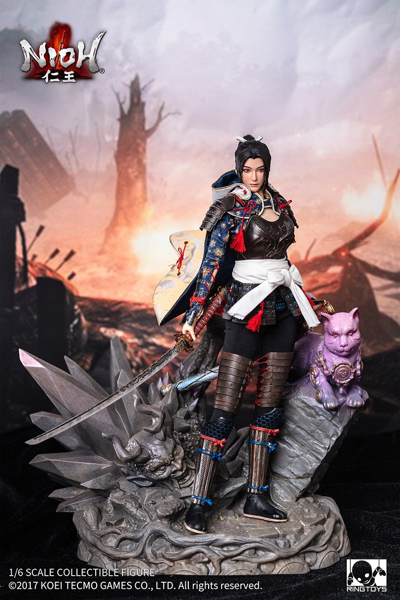 링토이즈 Ringtoys RT013 1/6 전국무쌍 인왕 타치바나 긴 치요