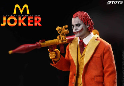 MTOYS 1/6 MS018 고담시티 배트맨 다크나이트 신장개업 햄버거 THE JOKER 조커 액션피규어