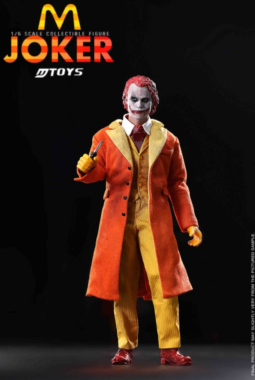 MTOYS 1/6 MS018 고담시티 배트맨 다크나이트 신장개업 햄버거 THE JOKER 조커 액션피규어