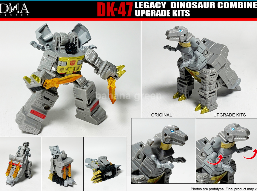 DNA DK-47 레거시 다이노 컴바이너 업그레이드킷