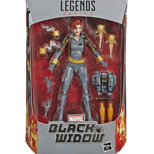 (한정판) 마블레전드 블랙위도우 피규어 (그레이)