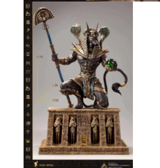 이집트 아누비스 피규어 1/4 한정판 SOUL WING