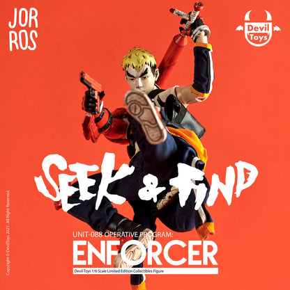 (출시 소량)데블토이즈 Devil Toys Unit 088 1/6 JorRos SEEK FIND ENFORCER