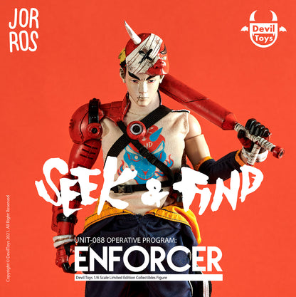 (출시 소량)데블토이즈 Devil Toys Unit 088 1/6 JorRos SEEK FIND ENFORCER