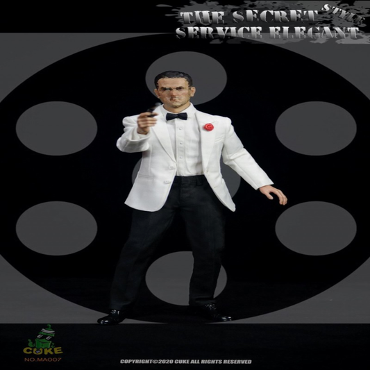 CUKE TOYS MA-007 제임스본드 007 턱시도 정장 수트 1/6 남성 피규어 의상세트