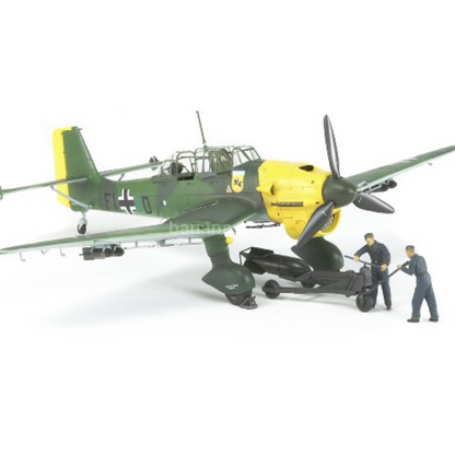 타미야 1/48 이탈리아 시리즈 No.08 독일 공군 융커스 Ju87 B-2 스투카 37008