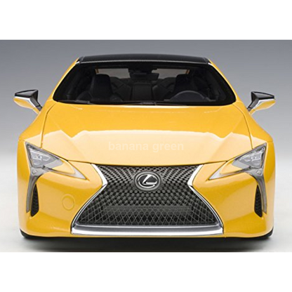 AUTOart 오토아트 1/18 렉서스 LC500 메탈릭 옐로우 인테리어 컬러 : 블랙