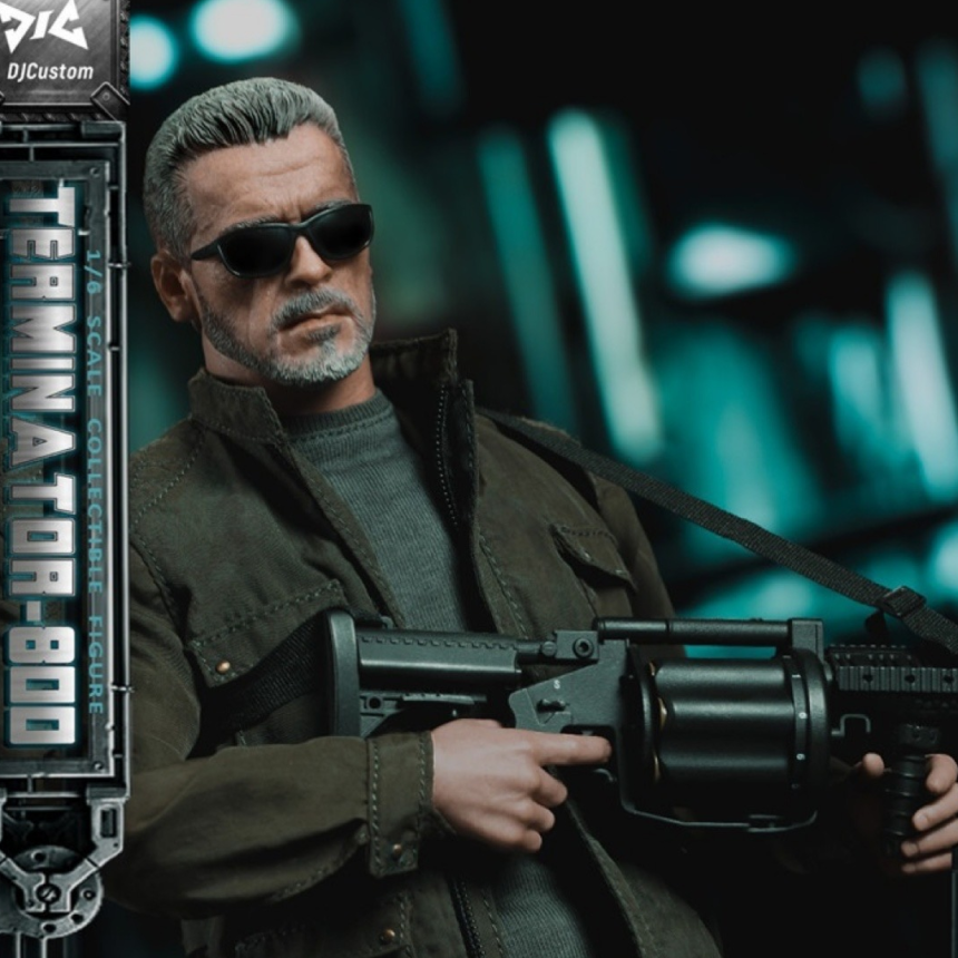 DJ CUSTOM NO-16004 DJ커스텀 아놀드 터미네이터 T800 피규어 1/6