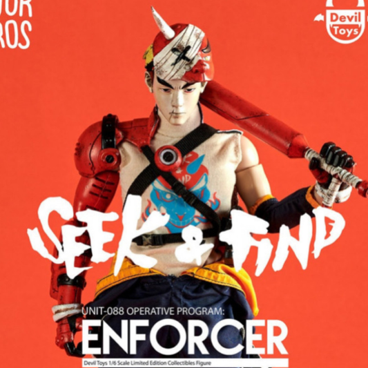 Devil Toys x Jor Ros 유닛 088 인포서 Enforcer 피규어 1/6