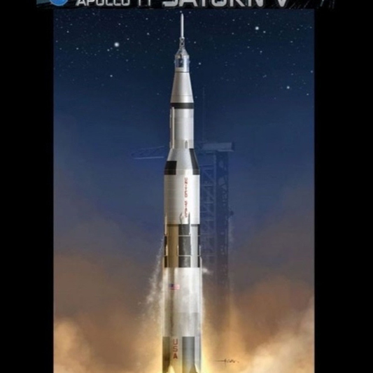 DRAGON 11017 아폴로 11 Saturn V 로켓 디오라마 1/72