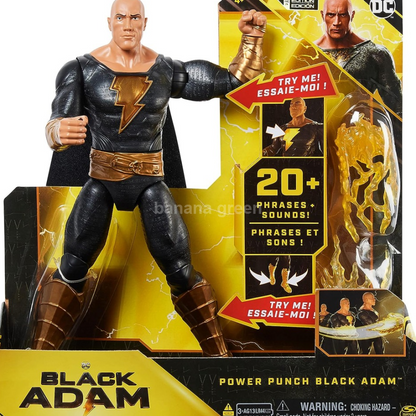 DC 영화 블랙아담 파워 펀치 12인치 30cm 사운드 라이트업 드웨인 존슨 액션 피규어