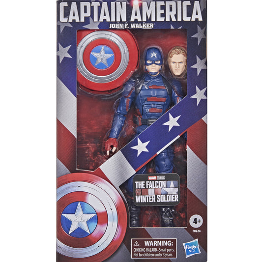 (한정판) 마블레전드 디즈니 플러스 캡틴아메리카 존 워커 액션피규어