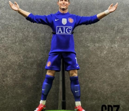 CR7 스튜디오 맨유 맨체스터 유나이티드 써드긴팔 1/6 호날두 축구피규어