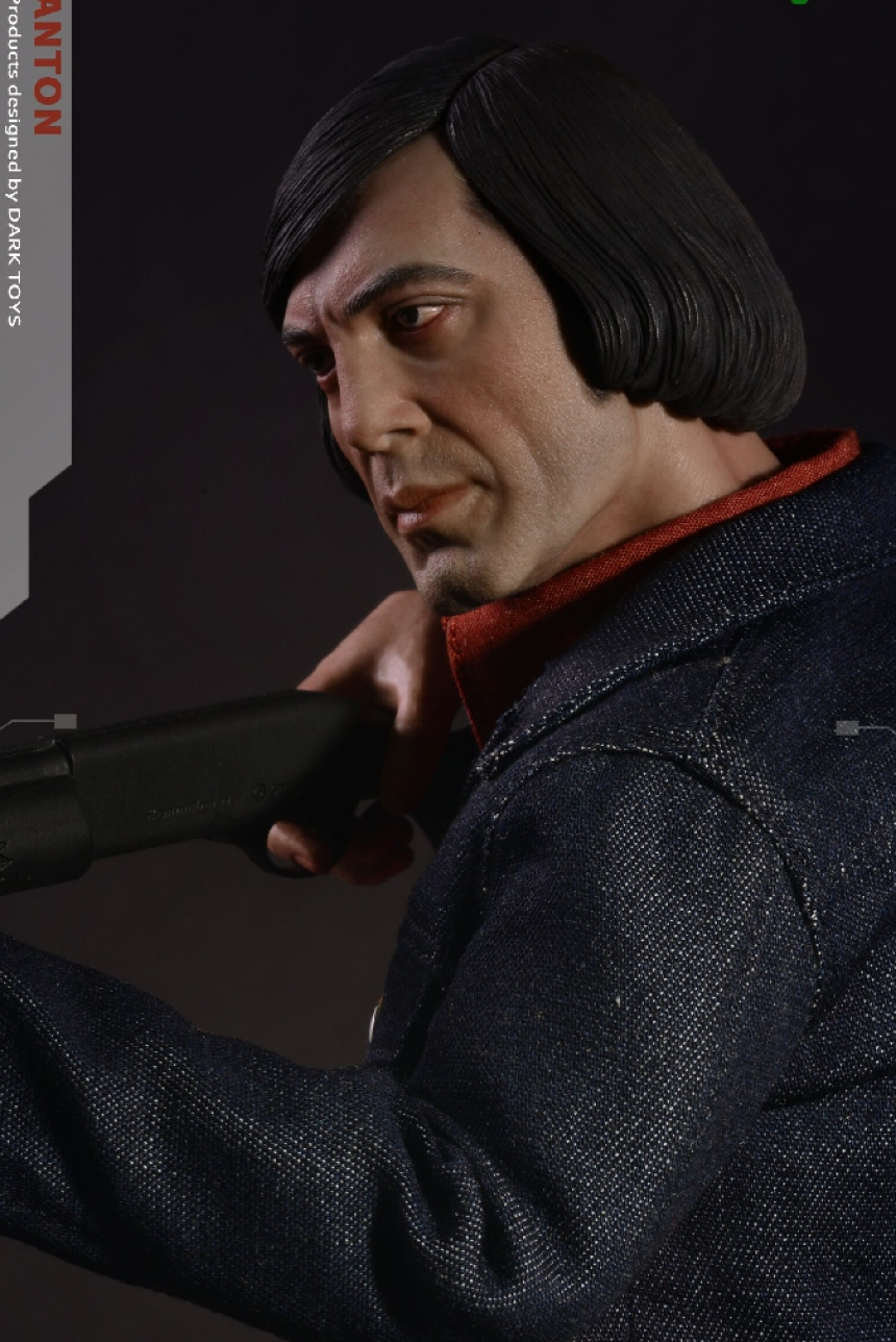 Dark Toys DTM002 노인을위한 나라는 없다 1/6 안톤시거 피규어