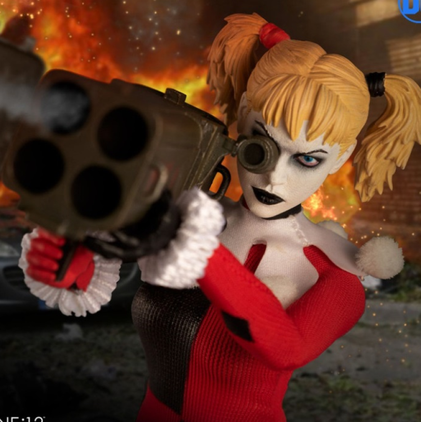 Mezco Toyz 메즈코토이즈 DC 광대 1/12 할리퀸 피규어