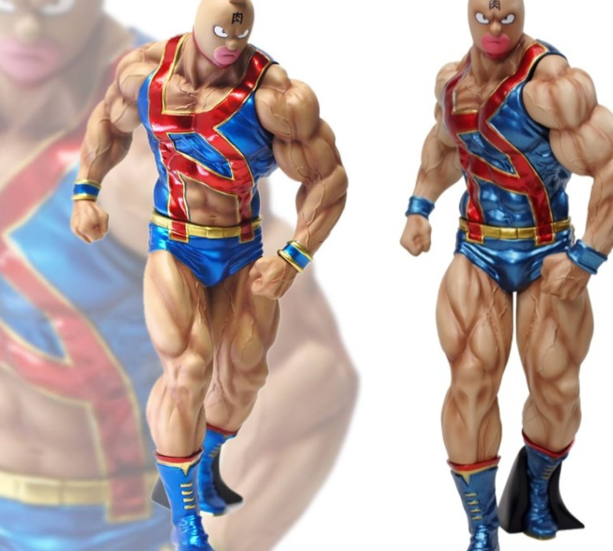 CCP 정의초인 근육성 근육맨 메탈릭 컬러 스태츄 피규어